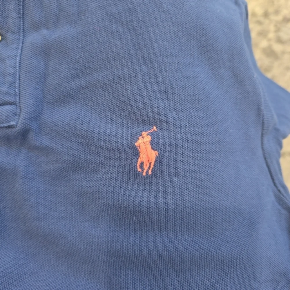 Polo Ralph Lauren Polo Men's Short Sleeve Size Medium work Casual Golf Blue